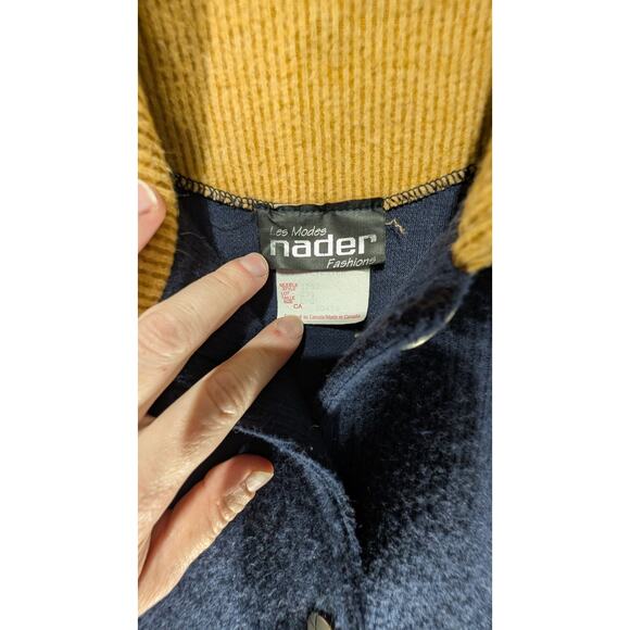 Nader Fashions Womens Button Up Cardigan Shacket L Cats Kittens Crazy Cat Lady - Picture 5 of 6